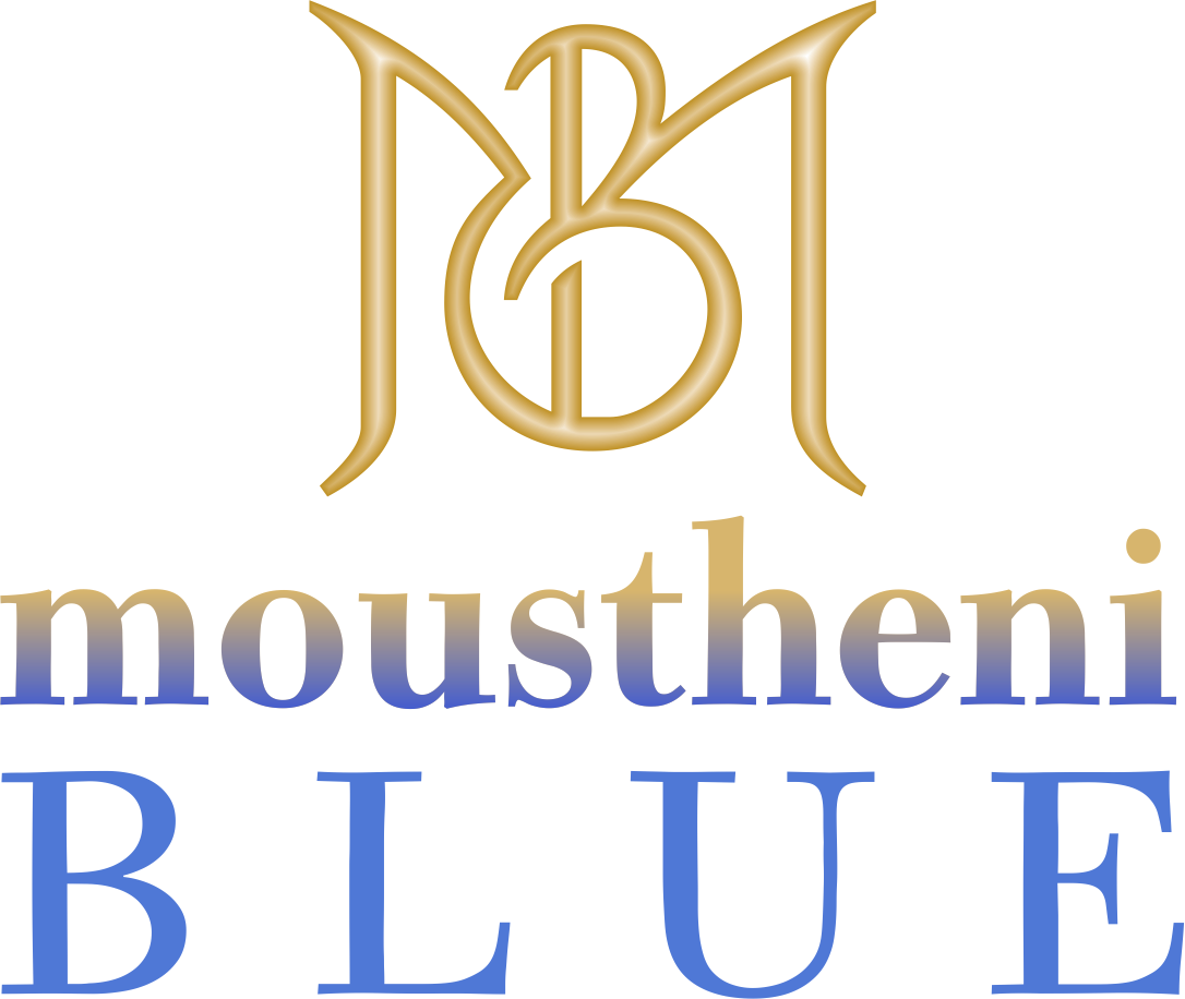 moustheni blue zerva logo